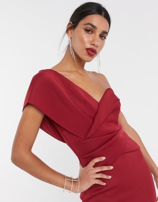 asos design one shoulder