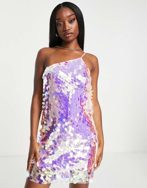 Iridescent party outlet dress