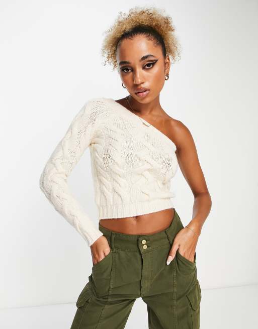 1 shop shoulder sweater