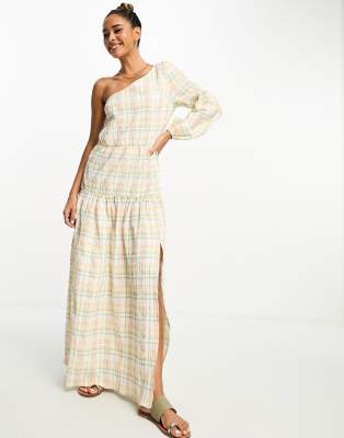 ワンピース BORDERS at BALCONY PLAID MIDI DRESS BORDERS at BALCONY / ボーダーズアットバルコニー】DRESS NOIR