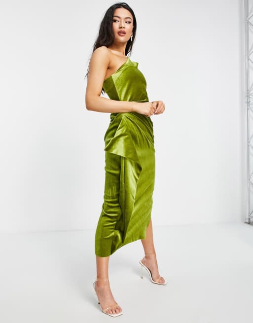 Asos green hot sale velvet suit