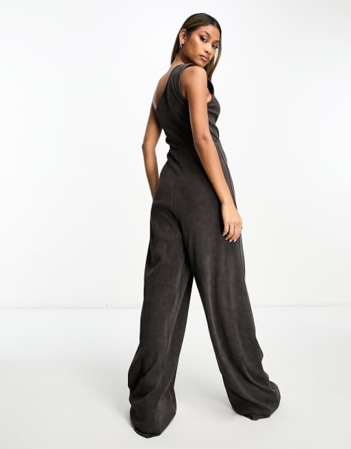 Charcoal jumpsuit store