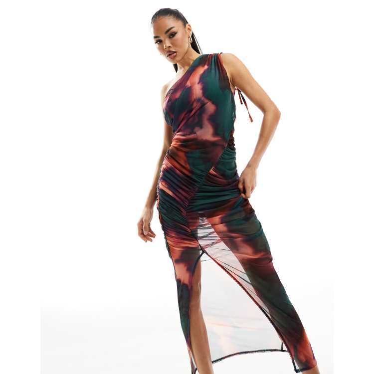 2023 ADEAM アディアム Ruched Dressフリル ワンピースXS - メルカリ