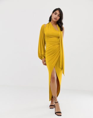 asos slinky maxi dress