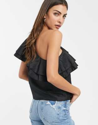 asos one shoulder top