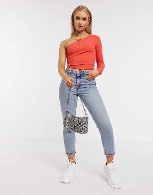 asos red top