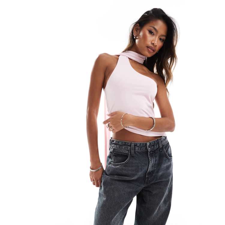 Tie shoulder tops hotsell