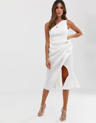 asos design one shoulder