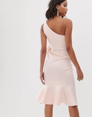 one shoulder dress asos