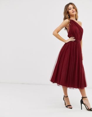 asos design one shoulder