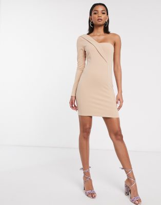 asos one shoulder kleid