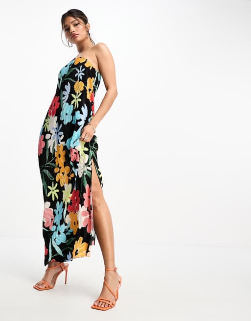 Asos plisse outlet dress