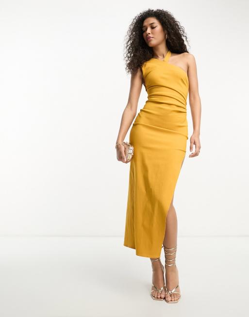 Mustard 2024 dress midi