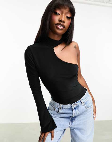 One Shoulder Tops & Bodysuits For Women