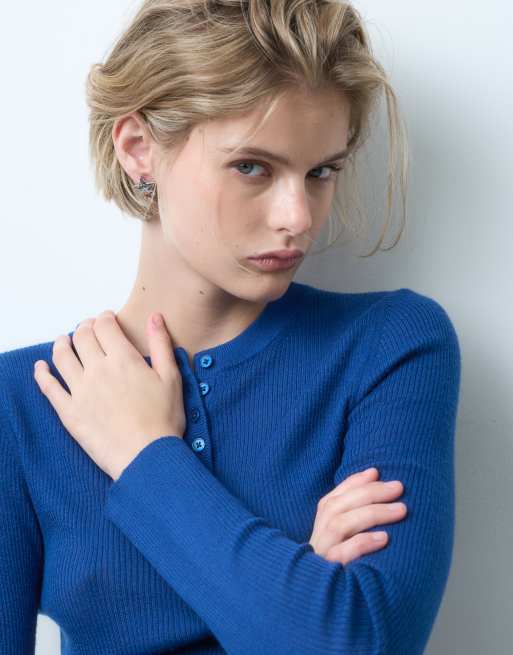ASOS DESIGN oorknopjes met sterdesign in zilverkleur, 2 van 4