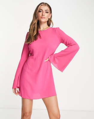 70s dress pink