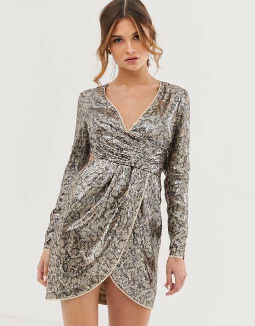 Asos on sale snake dress