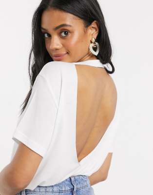 asos open back top