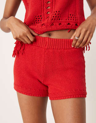 Asos Design Open Stitch Shorts