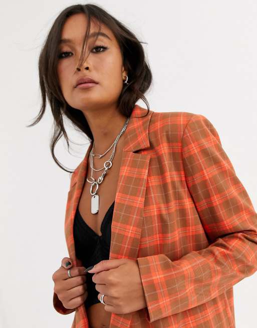 Asos on sale orange blazer