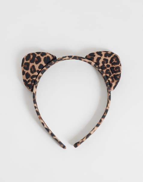 ASOS DESIGN - orejas de gato de leopardo para Halloween - view 1