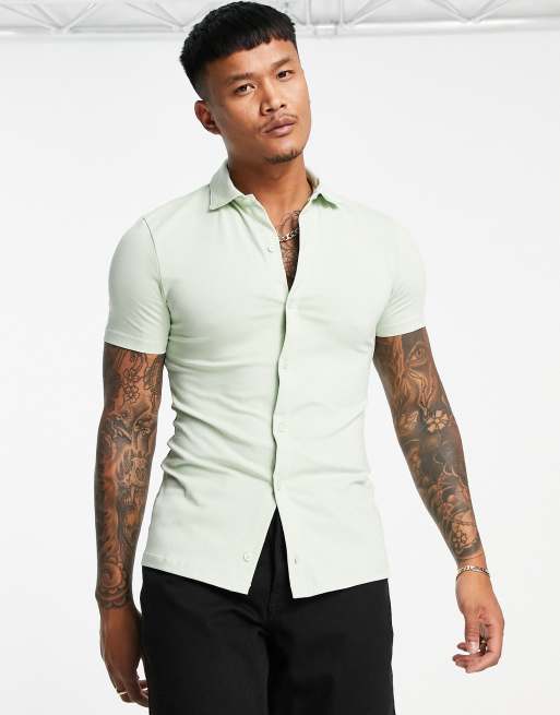 asos button shirt