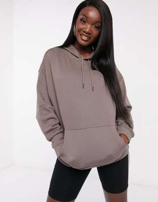 Asos Design Organic Cotton Super Oversized Boyfriend Hoodie In