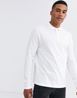 asos long white shirt
