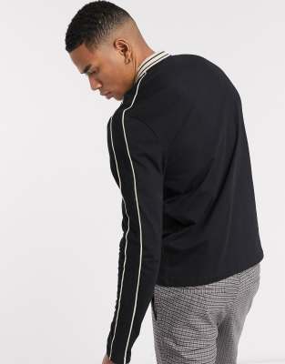 black polo shirt asos