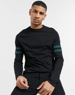 black polo shirt asos