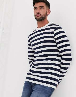 asos striped long sleeve top