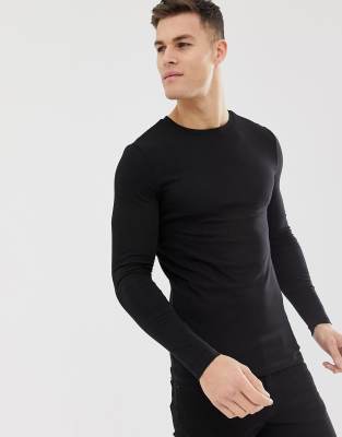 asos muscle fit long sleeve