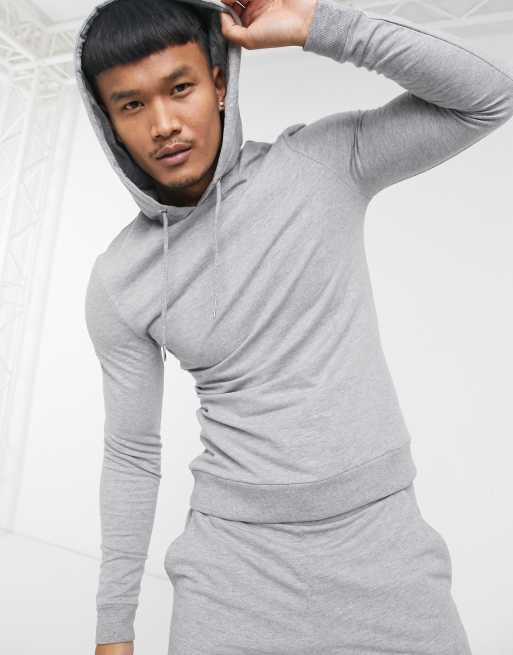 Asos muscle fit discount tracksuit