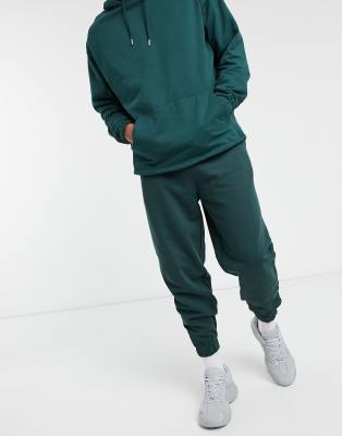 asos green joggers