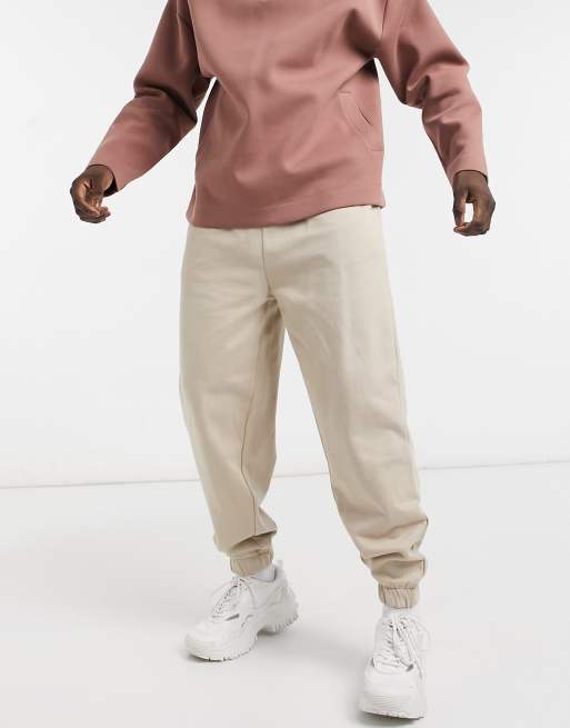 dark beige sweatpants