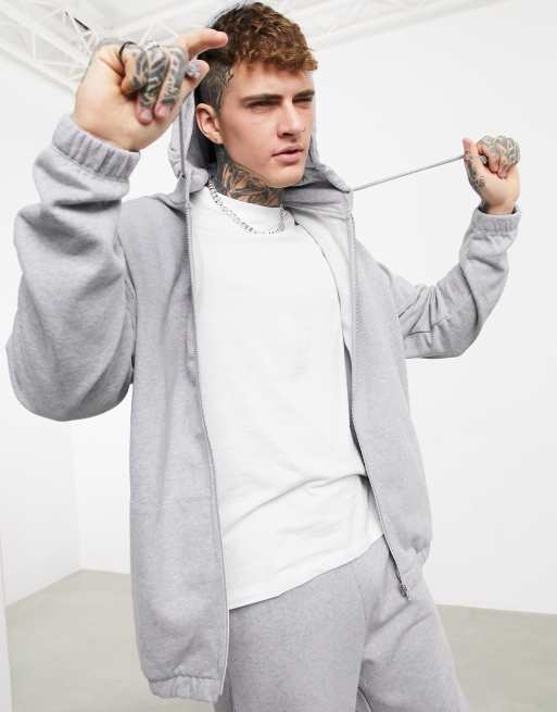 oversized grey sweatpants