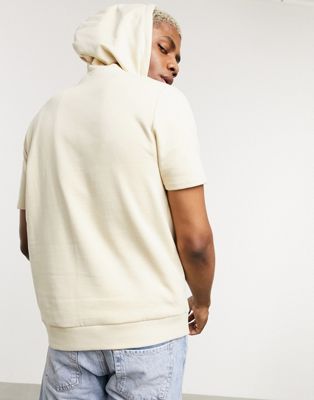 short sleeve hoodie designer