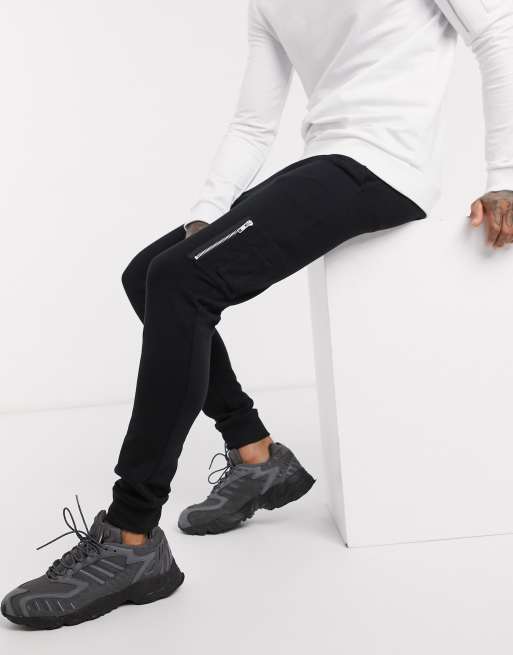 Asos design organic skinny joggers hot sale
