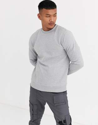 asos grey sweatshirt