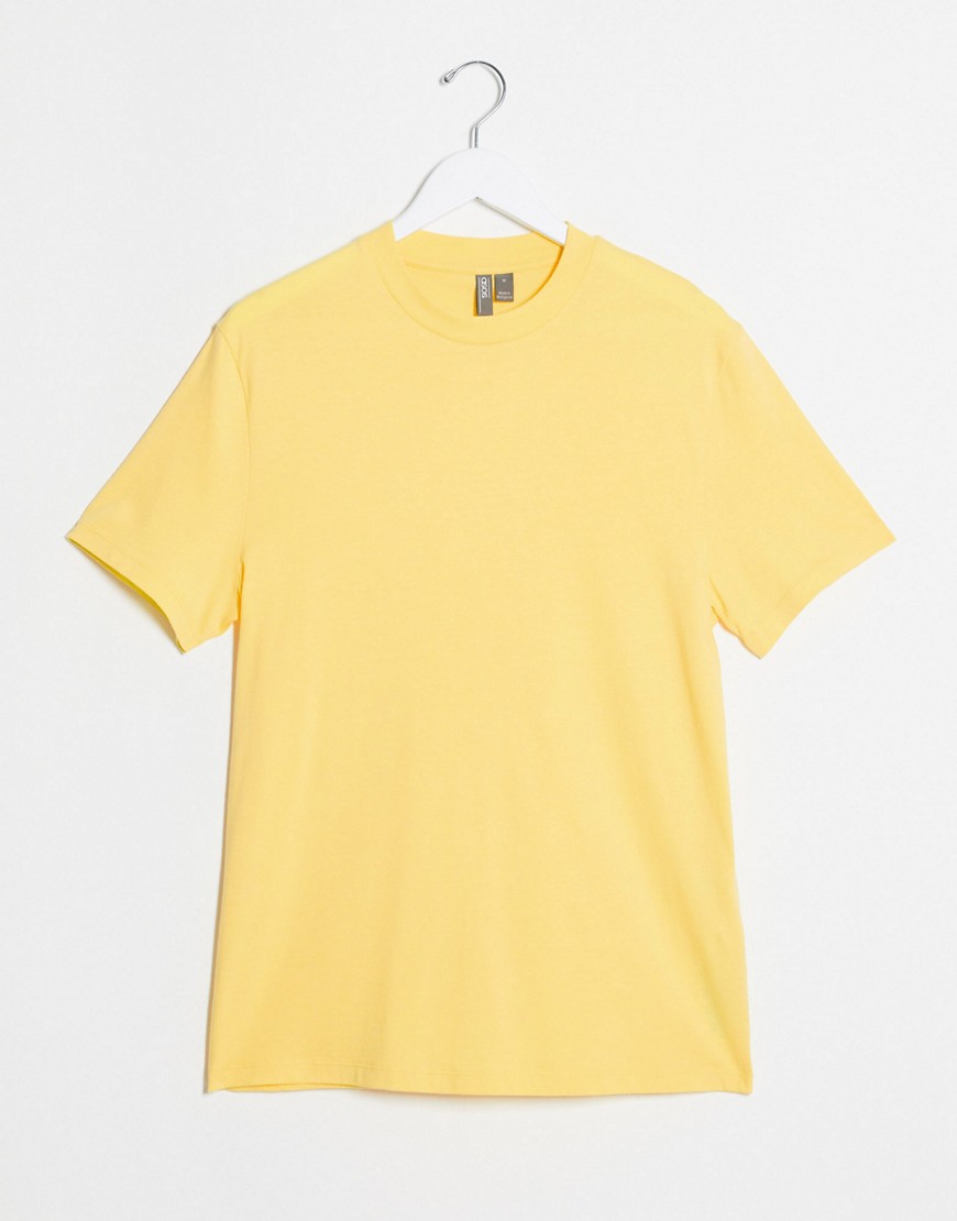 ASOS DESIGN organic t-shirt in orange-Yellow