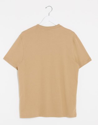 tan shirt