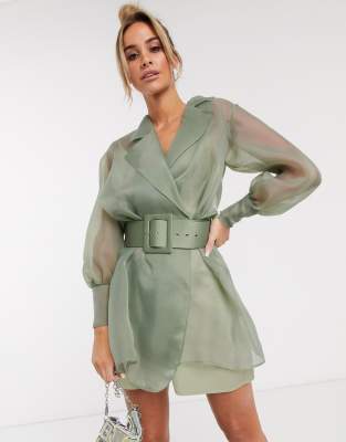 asos organza dress