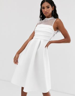 asos organza dress