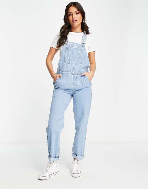 Bohemian Loose Extreme Wide Leg Denim Overalls