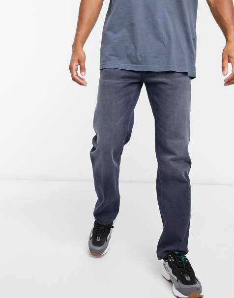 ASOS DESIGN - Original-fit jeans in donkerblauw - view 1