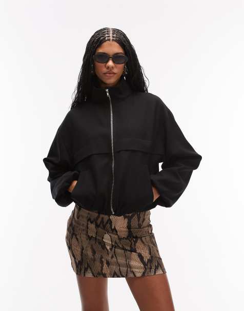 ASOS DESIGN – Ormmönstrad miniskort i jersey - view 1