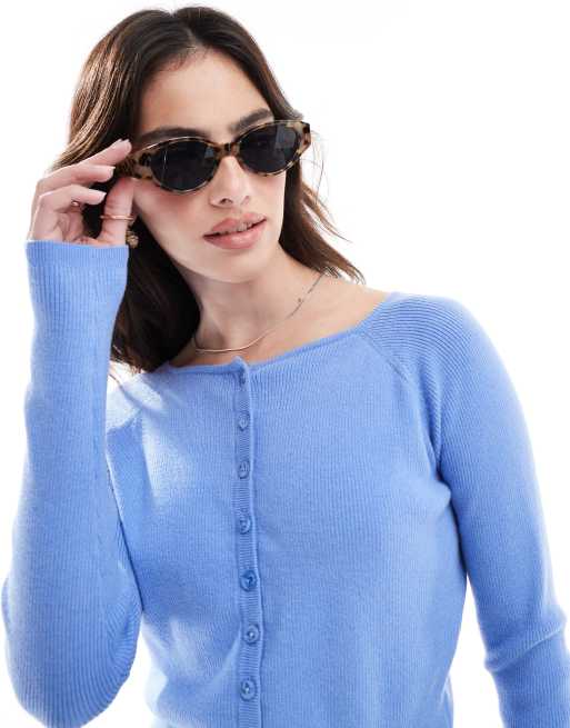 ASOS DESIGN - Ovale solbriller i lyst skildpaddemønster, 3 af 3