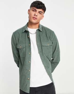 asos cord overshirt