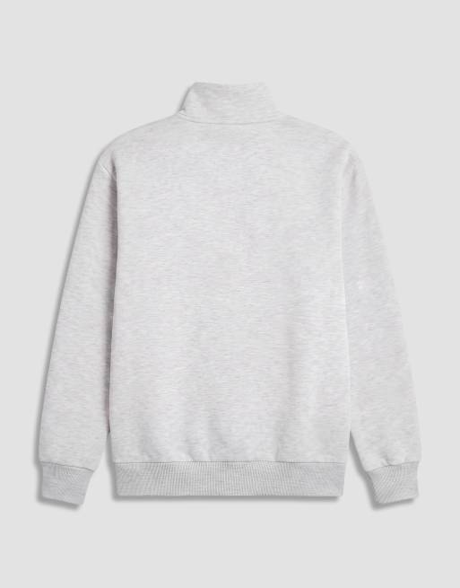 ASOS DESIGN oversize bluza z zamkiem do połowy w kolorze białym, 7 z 9