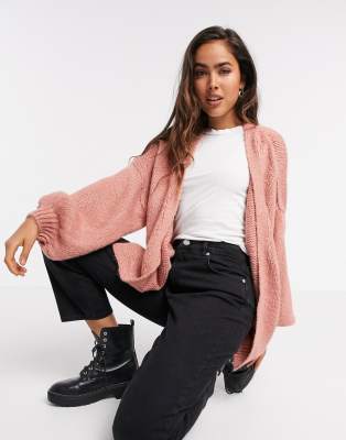 asos pink sweater